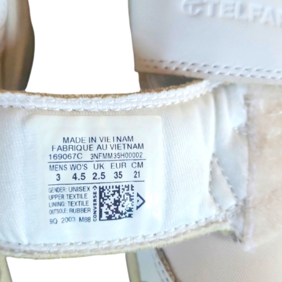 Converse x Telfar Pro Leather Slip-on Mary Jane White Parchment Sneakers - Picture 9 of 11